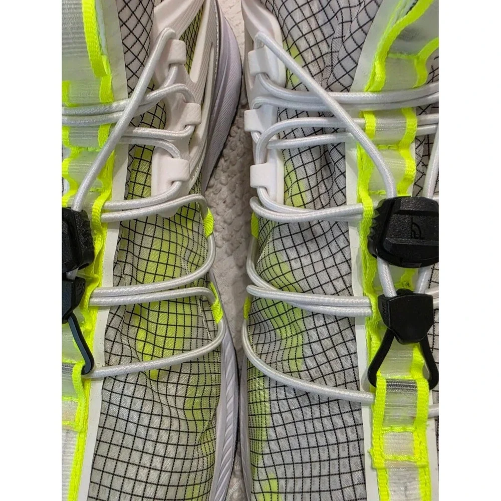 The North Face Men's Athletic Sneakers - White & Neon Yellow‎ Size 12